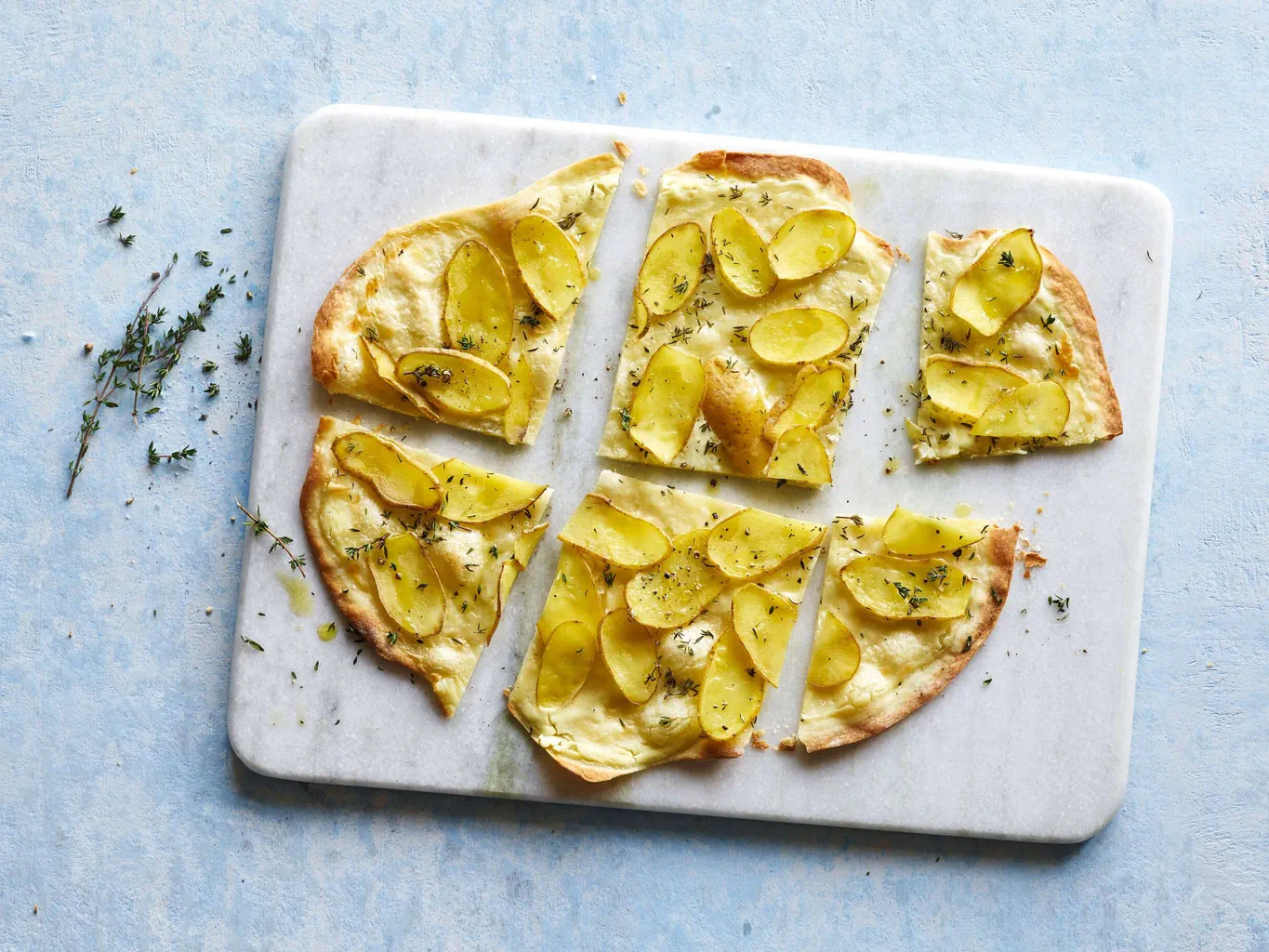 Kartoffel-Flammkuchen