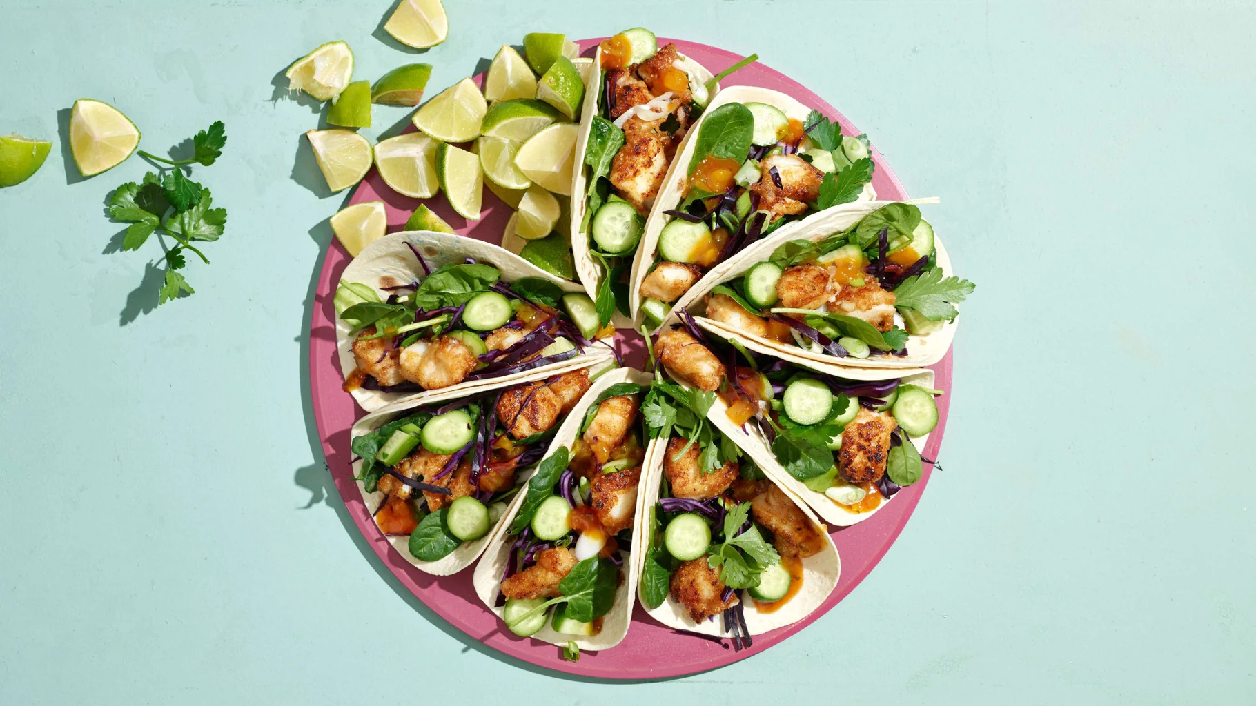 Tacos al merluzzo