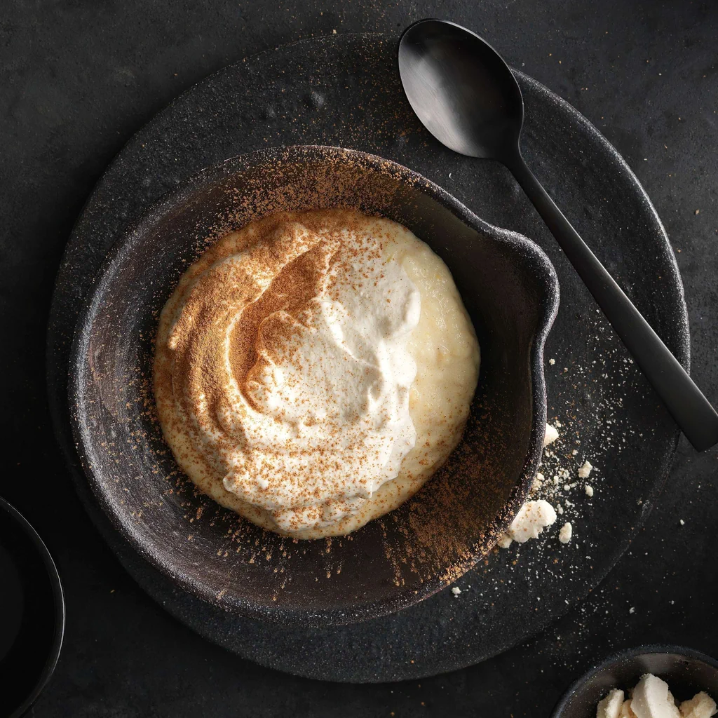 Gebackene Apfel-Zimt-Creme