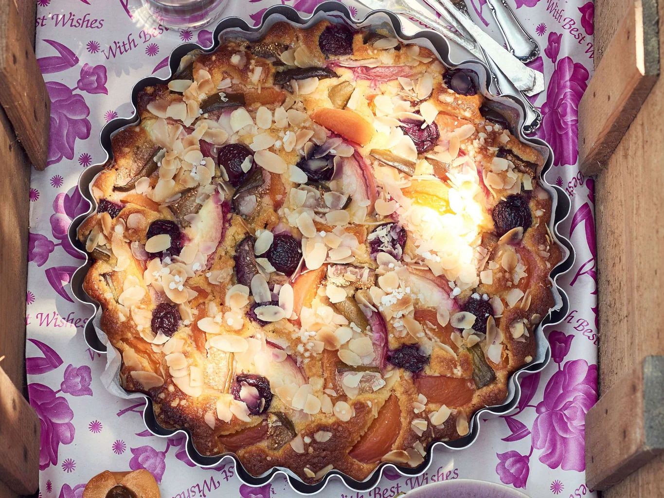 Früchte-Blechkuchen