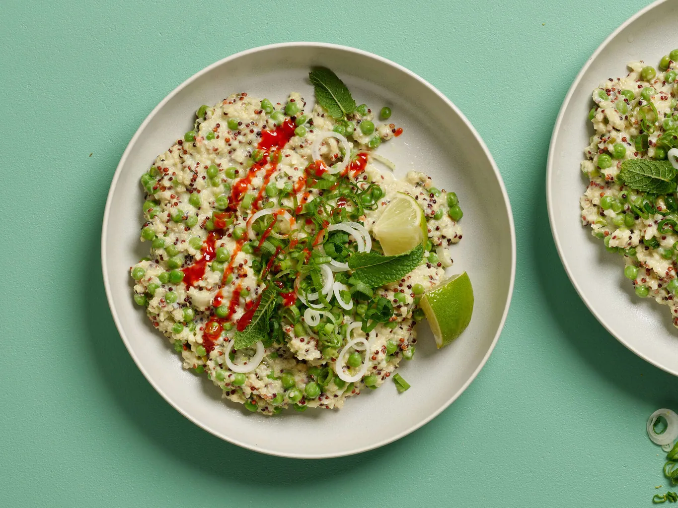 One pot de quinoa aux petits pois