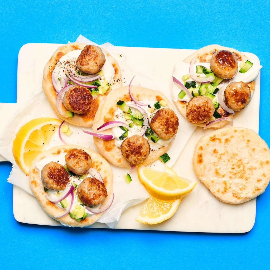 Pita con pollo