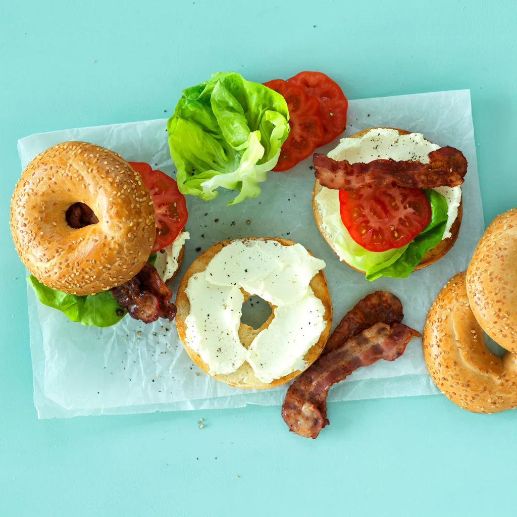 Bagel al formaggio cremoso