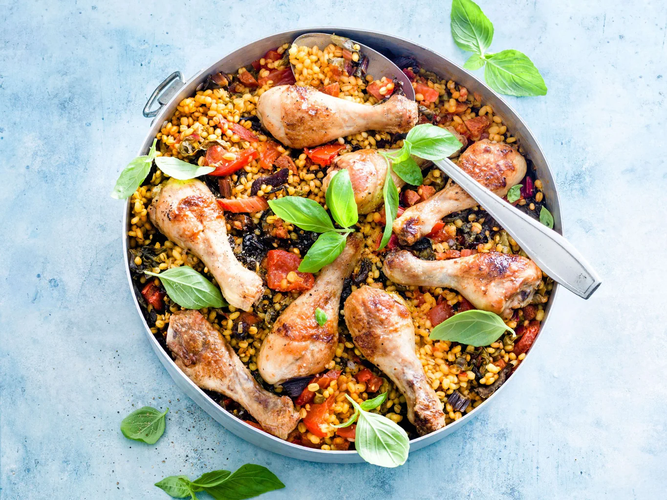 Paella à l'orge
