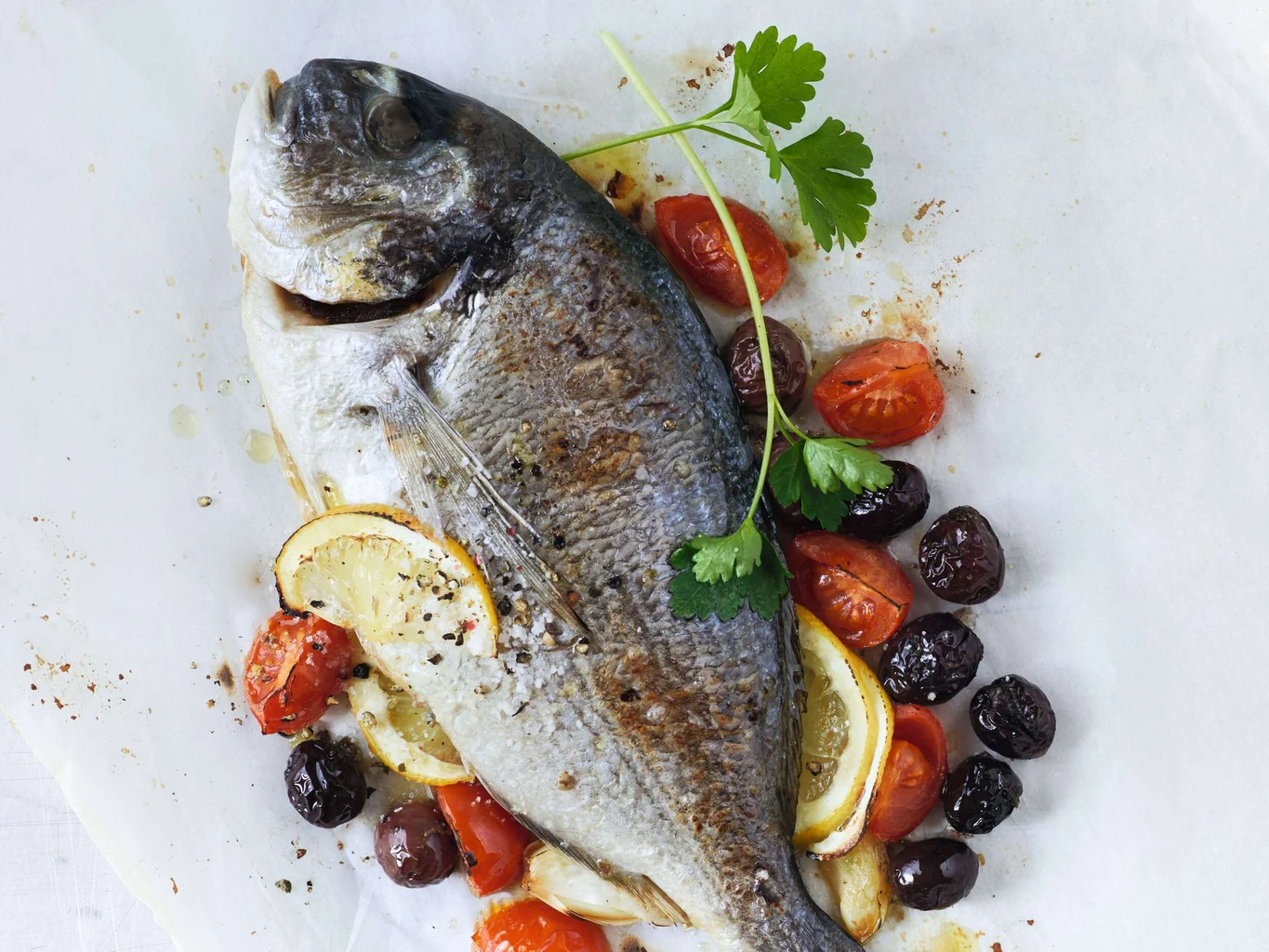 Dorade en papillote