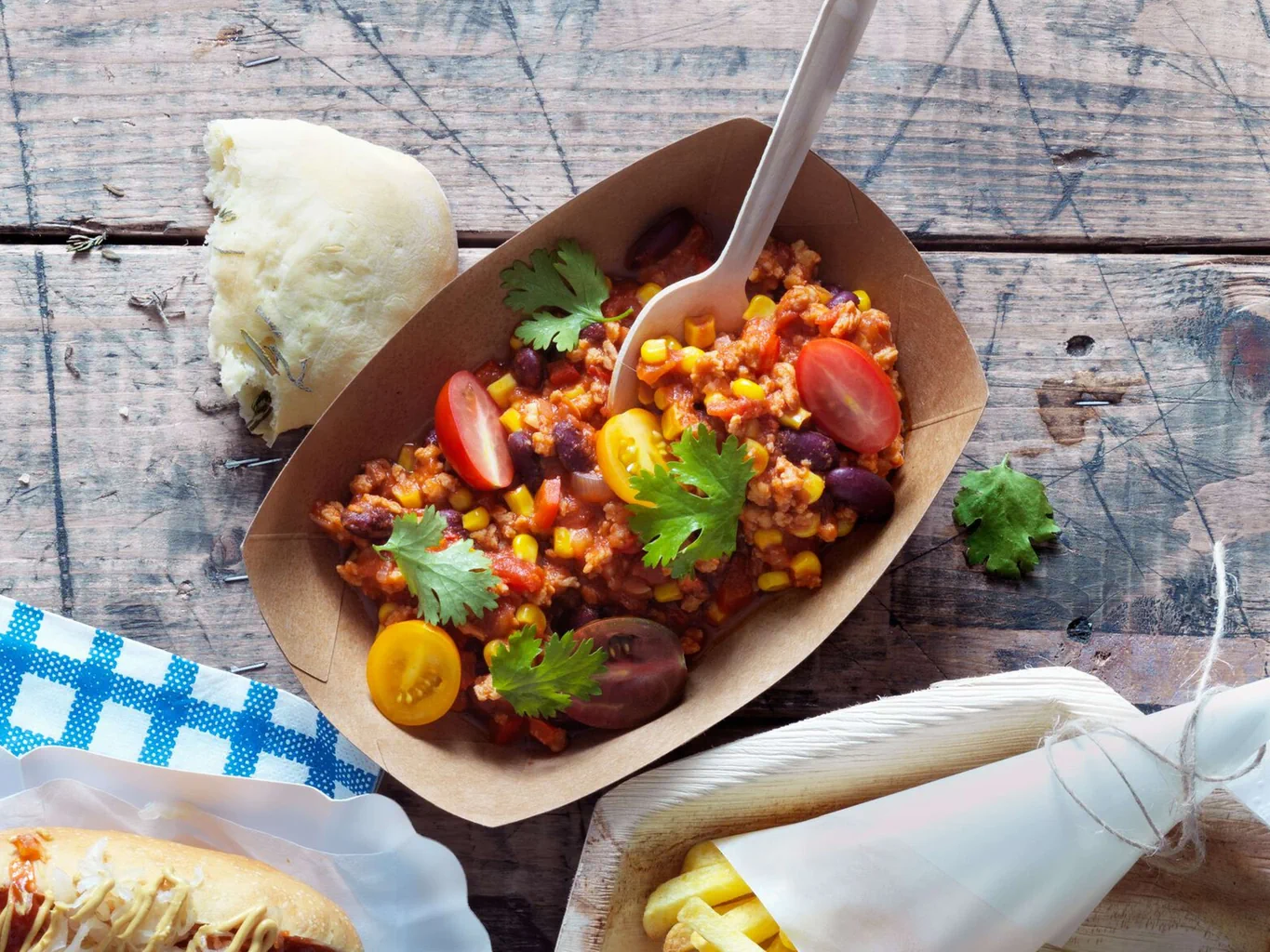 Chili con soia