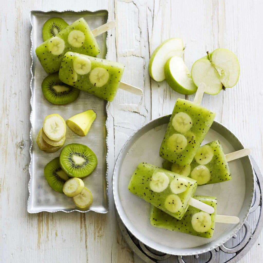 Kiwi-Bananen-Glace