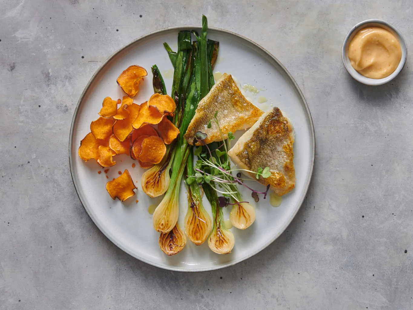 Filets de sandre croustillants