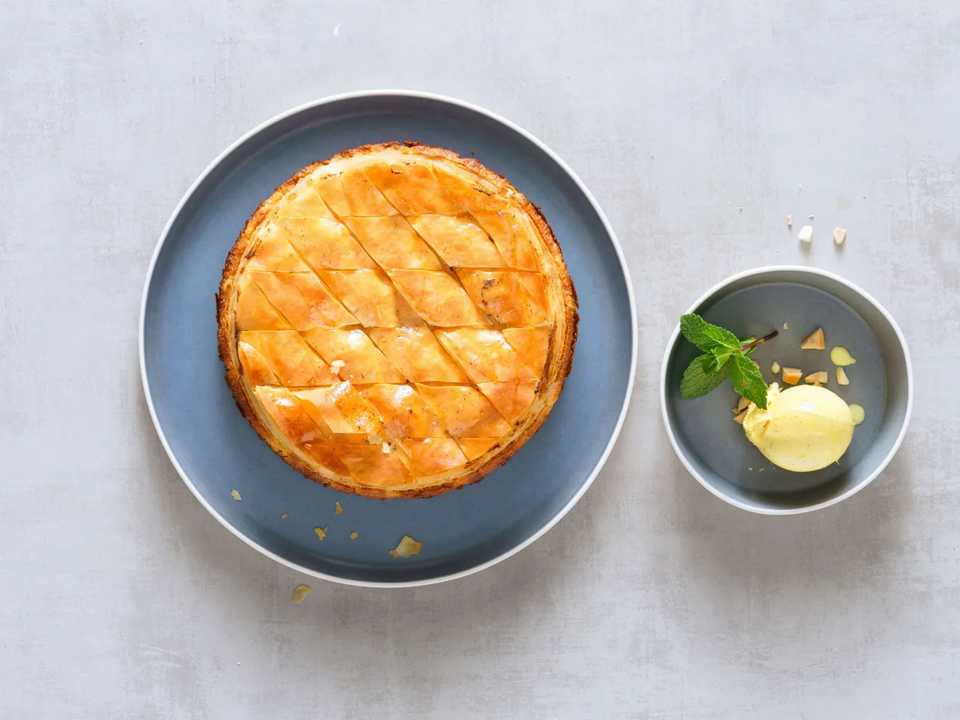 Baklava mit Birne