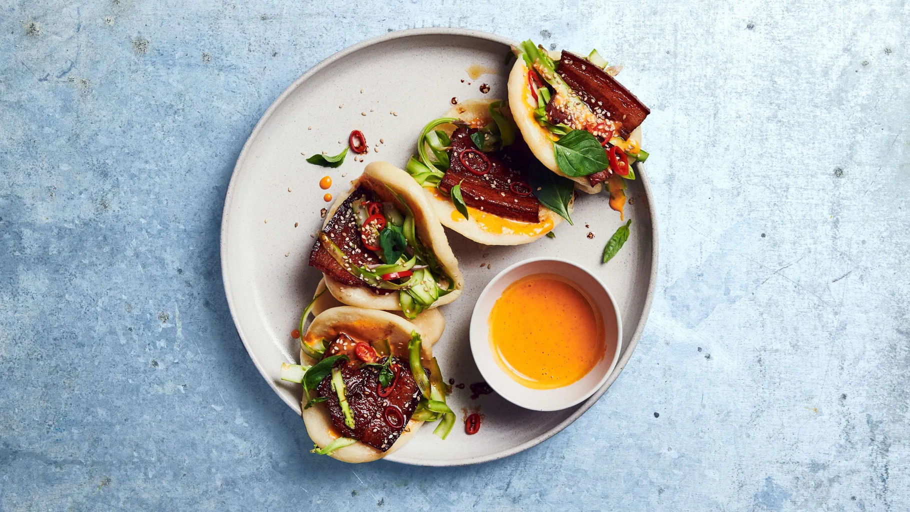 Bao bun agli asparagi
