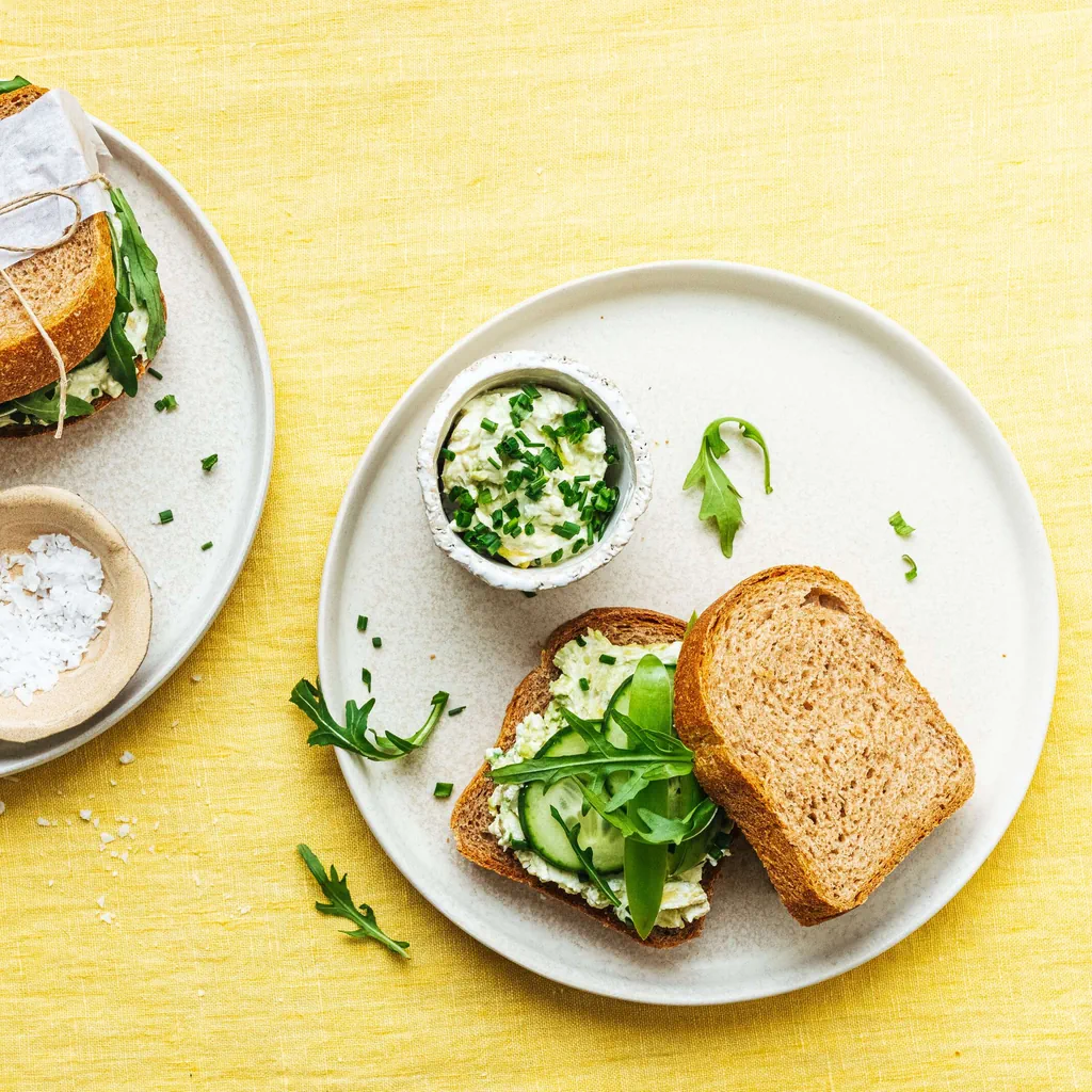 Sandwich alle verdure verdi