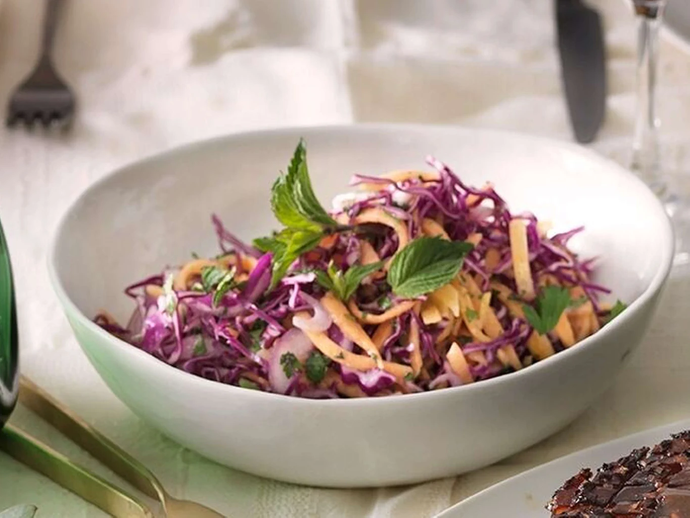 Insalata di cavolo rosso e zucca