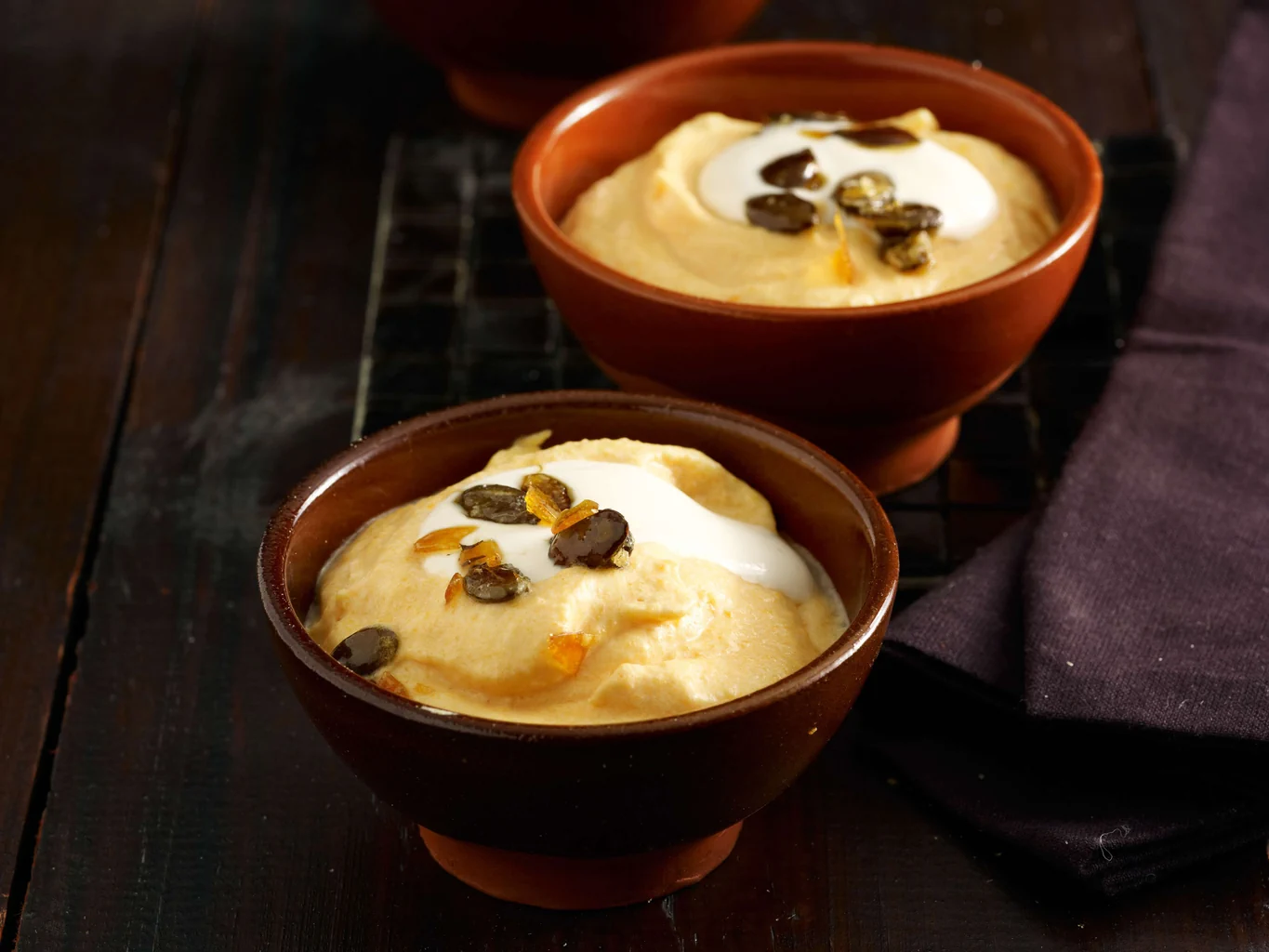 Crème à la courge et à l’orange