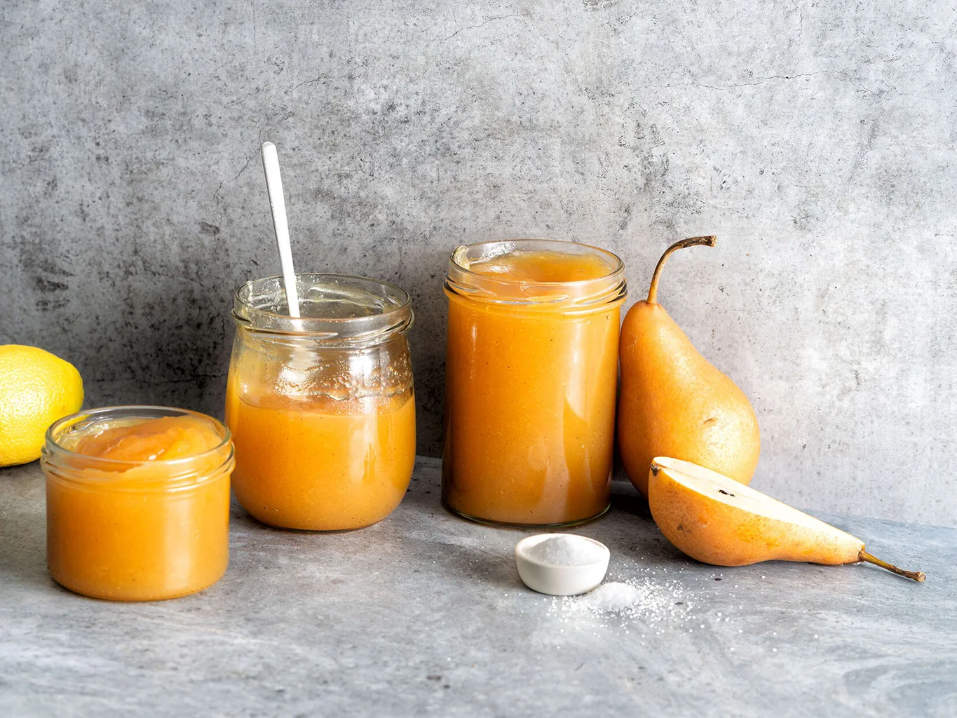 Salted-Caramel-Birnen-Konfitüre