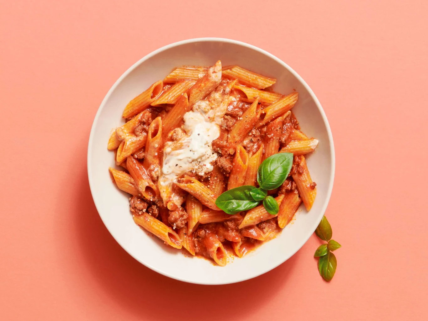 One pot pasta à la bolognaise