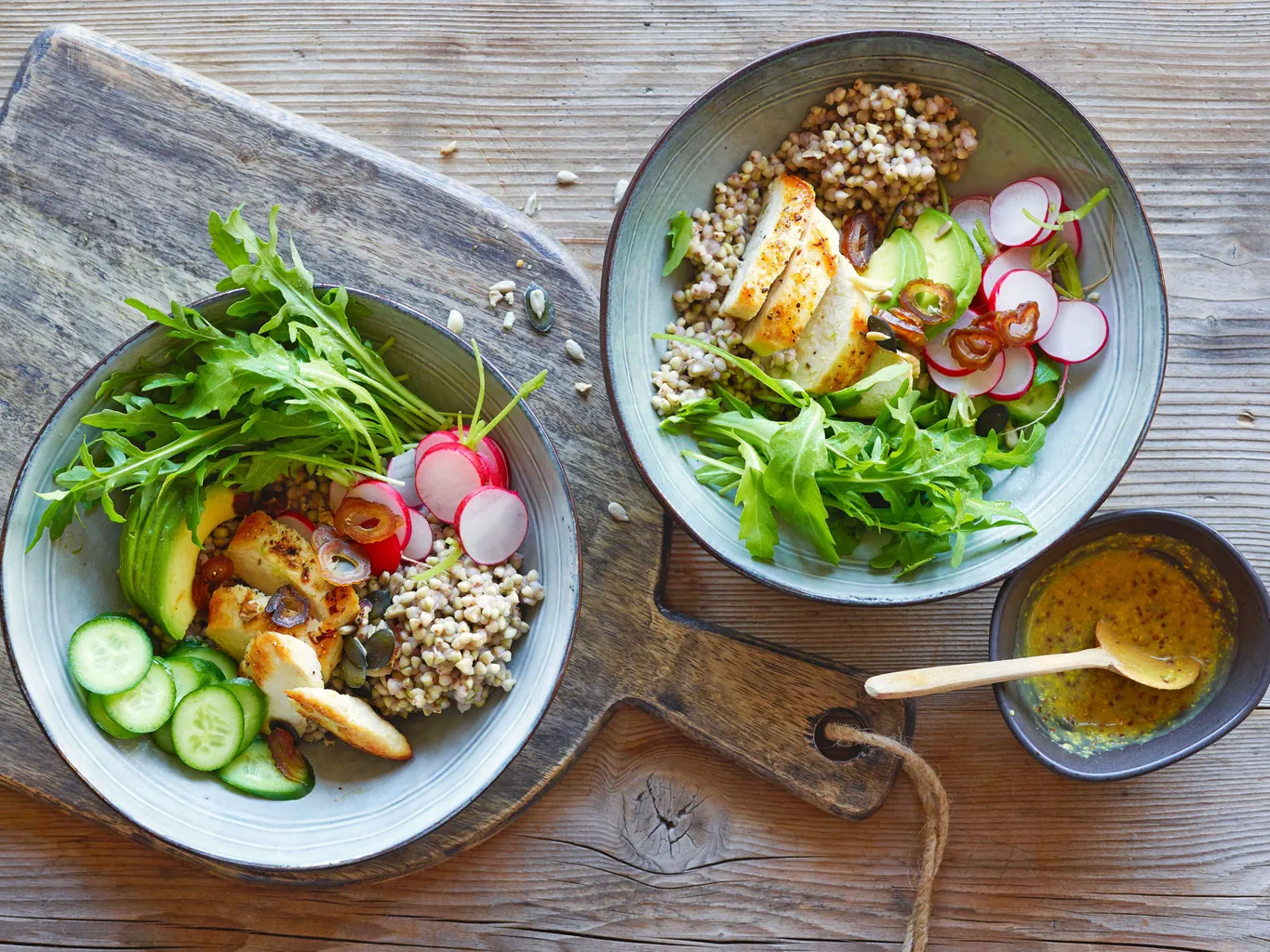 Bowl de salade au poulet