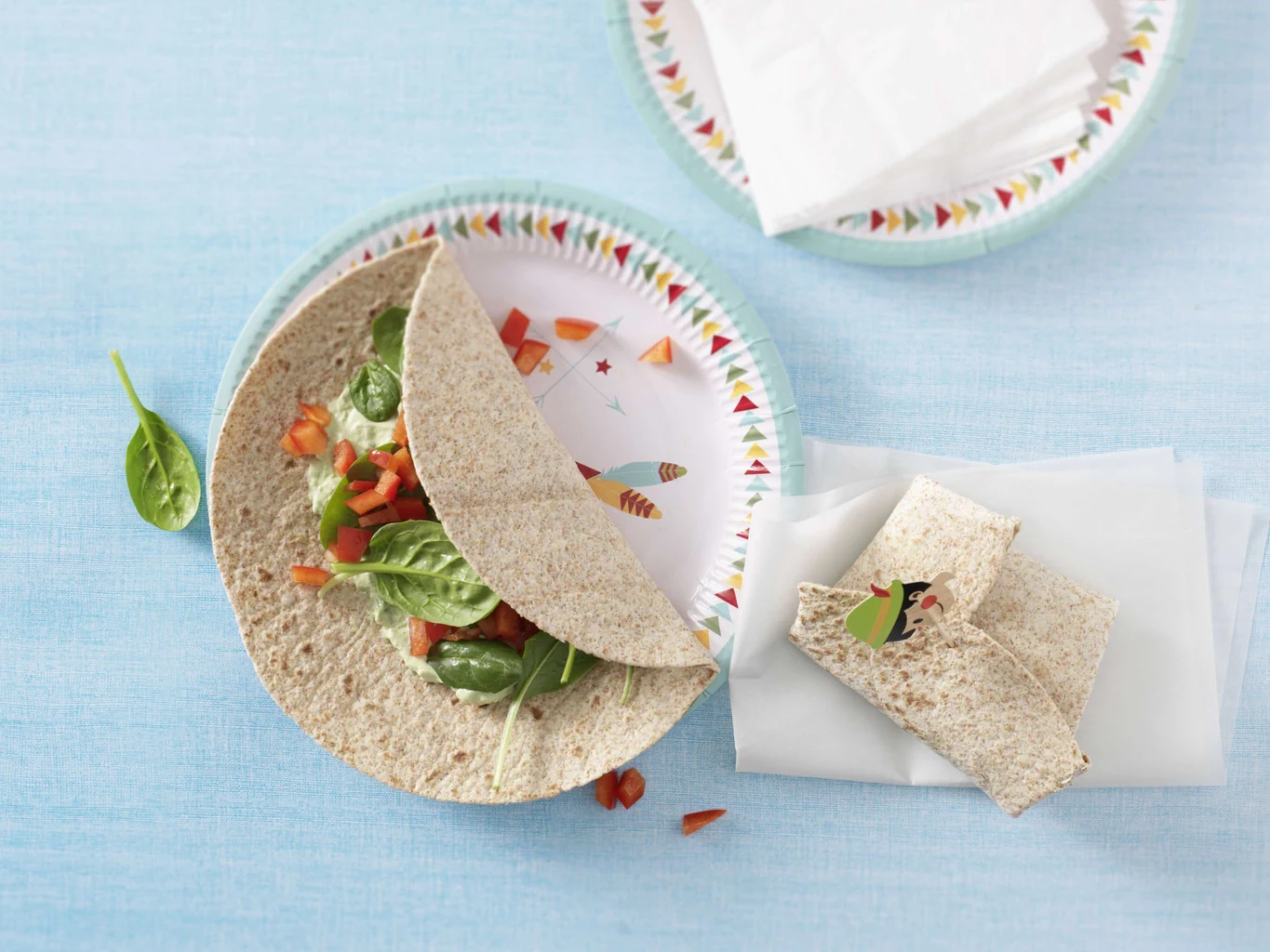 Gemüse-Tortillas
