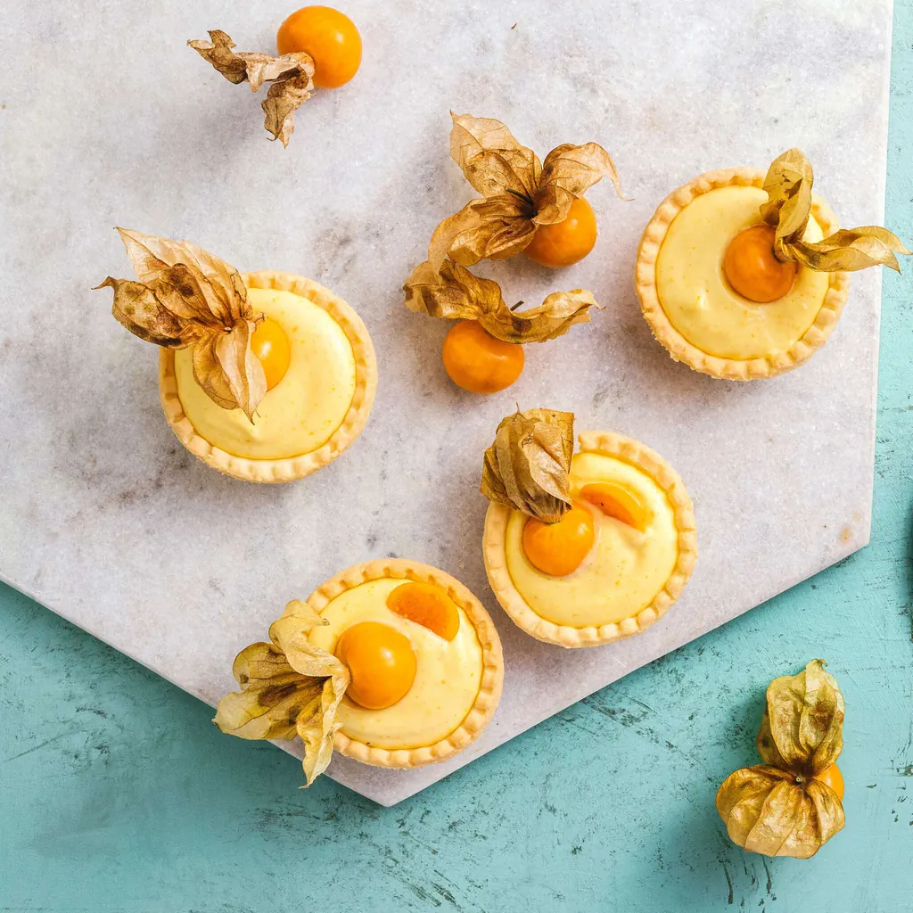 Tartelettes au curd à l'orange