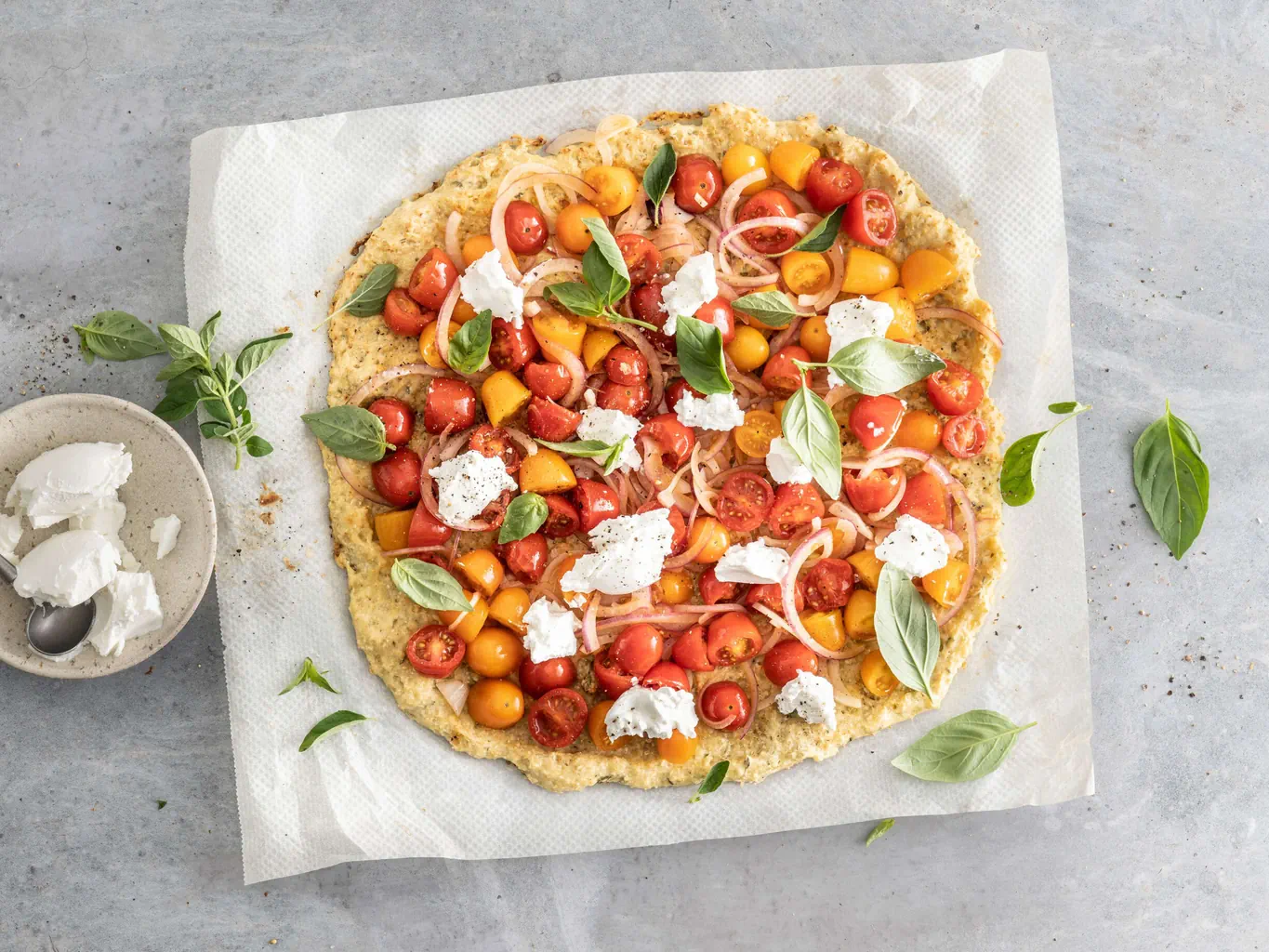 Blumenkohl-Pizza