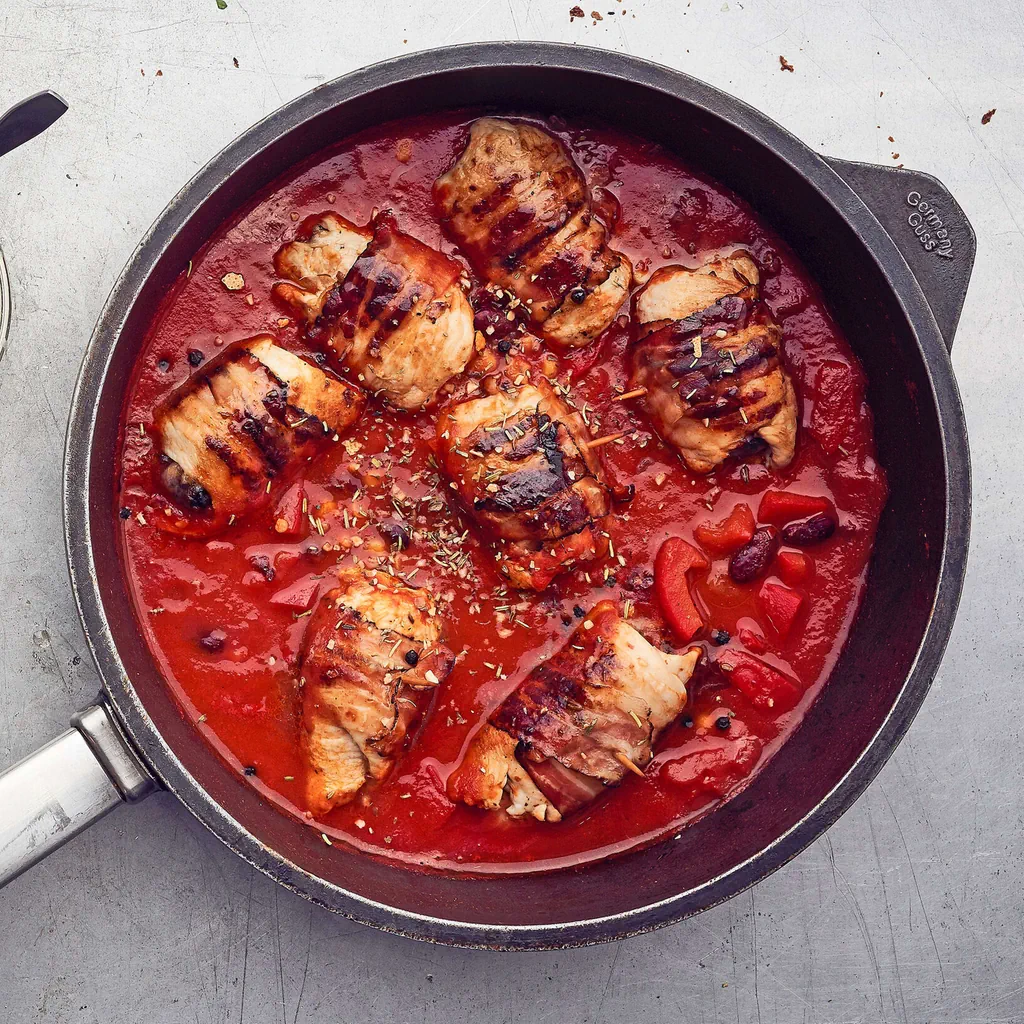 Poulet-Enchiladas