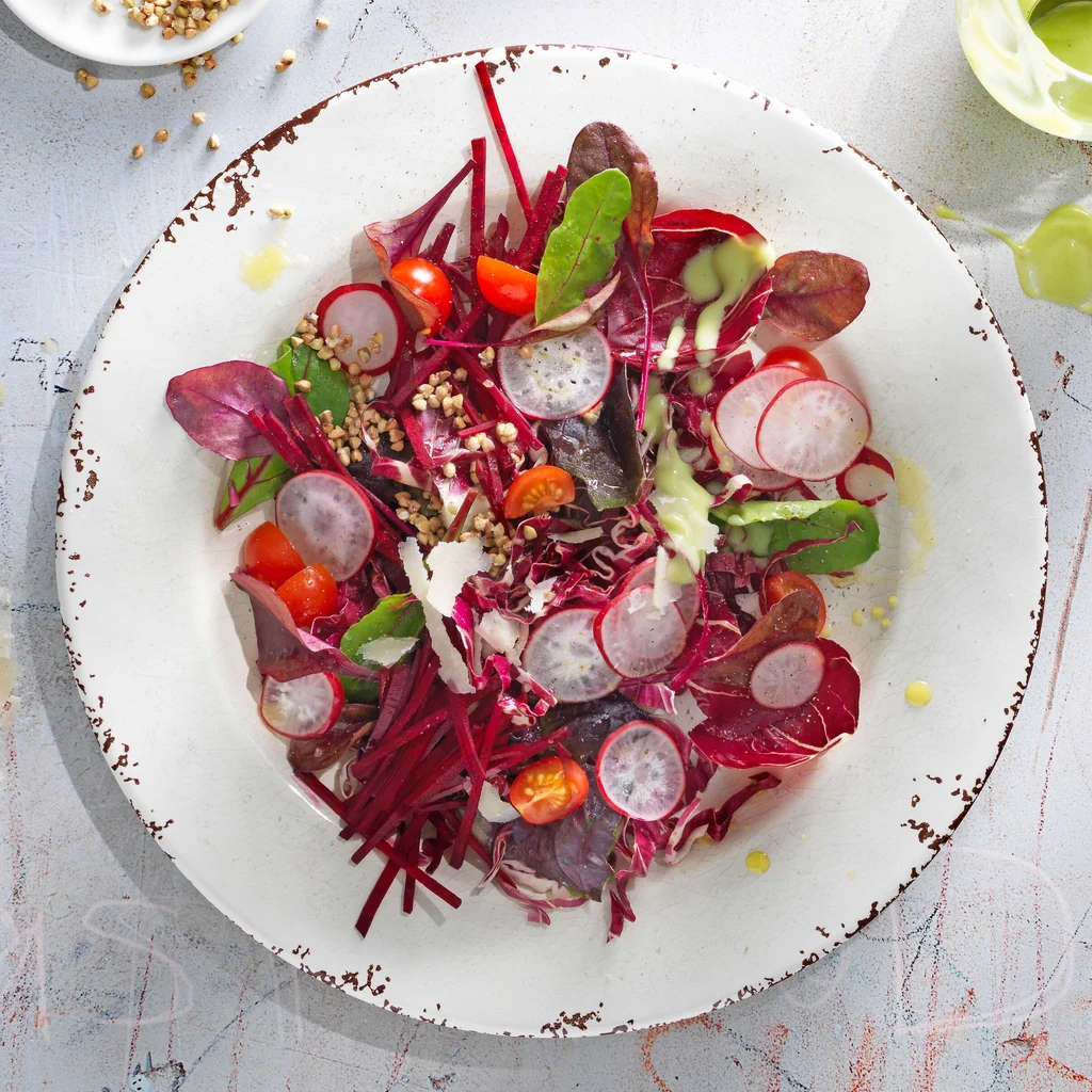 Salade César végétarienne