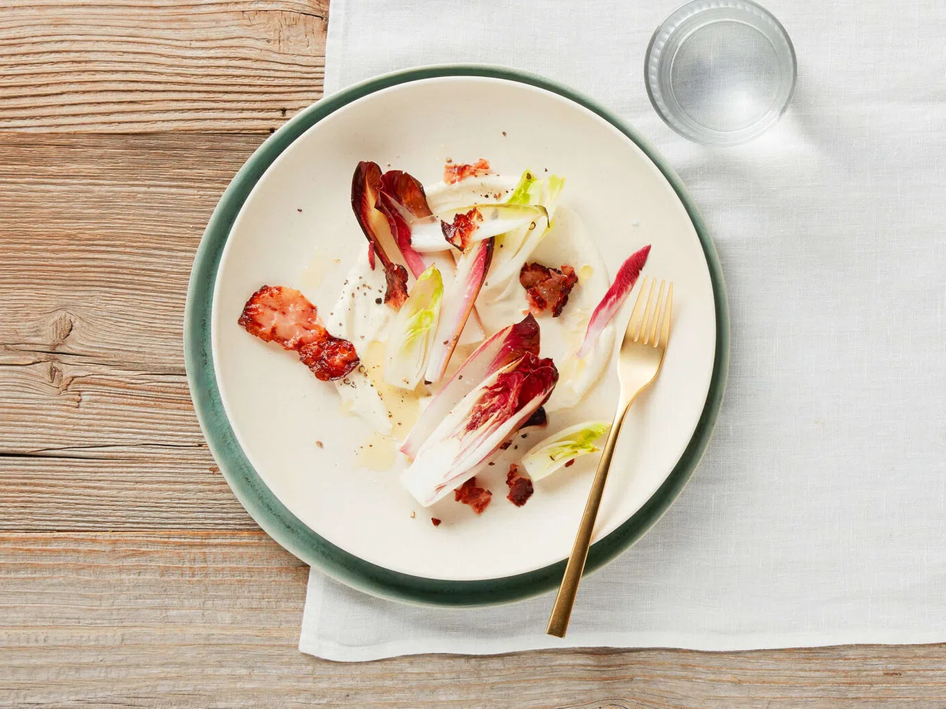 Mousse de jambon avec endives