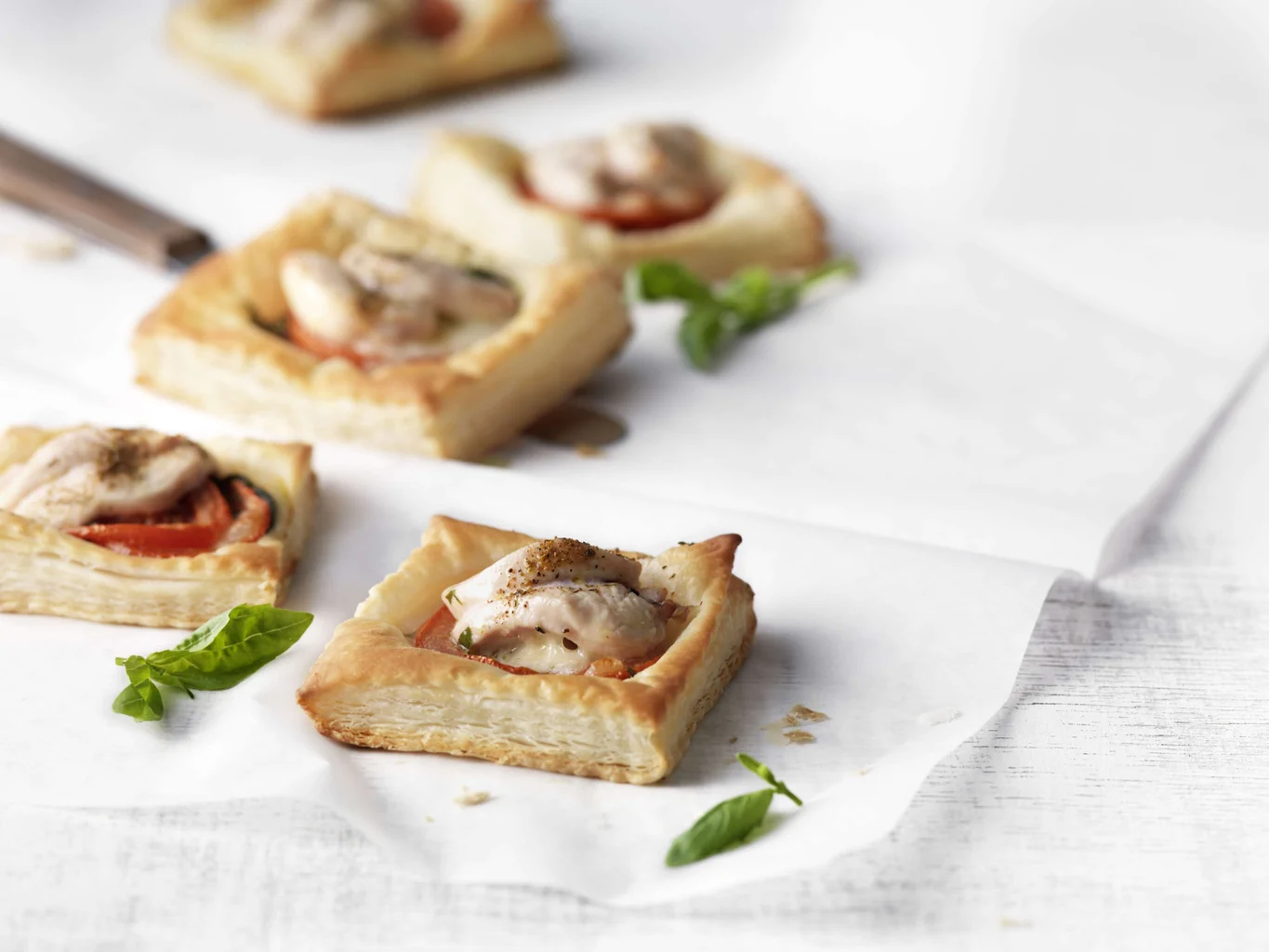 Poulet-Kissen caprese