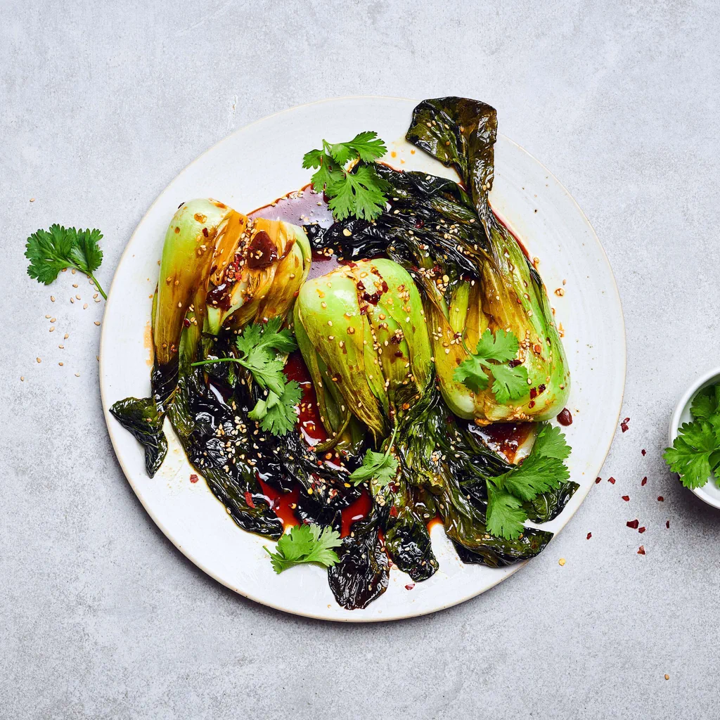 Pak-choï en sauce teriyaki 