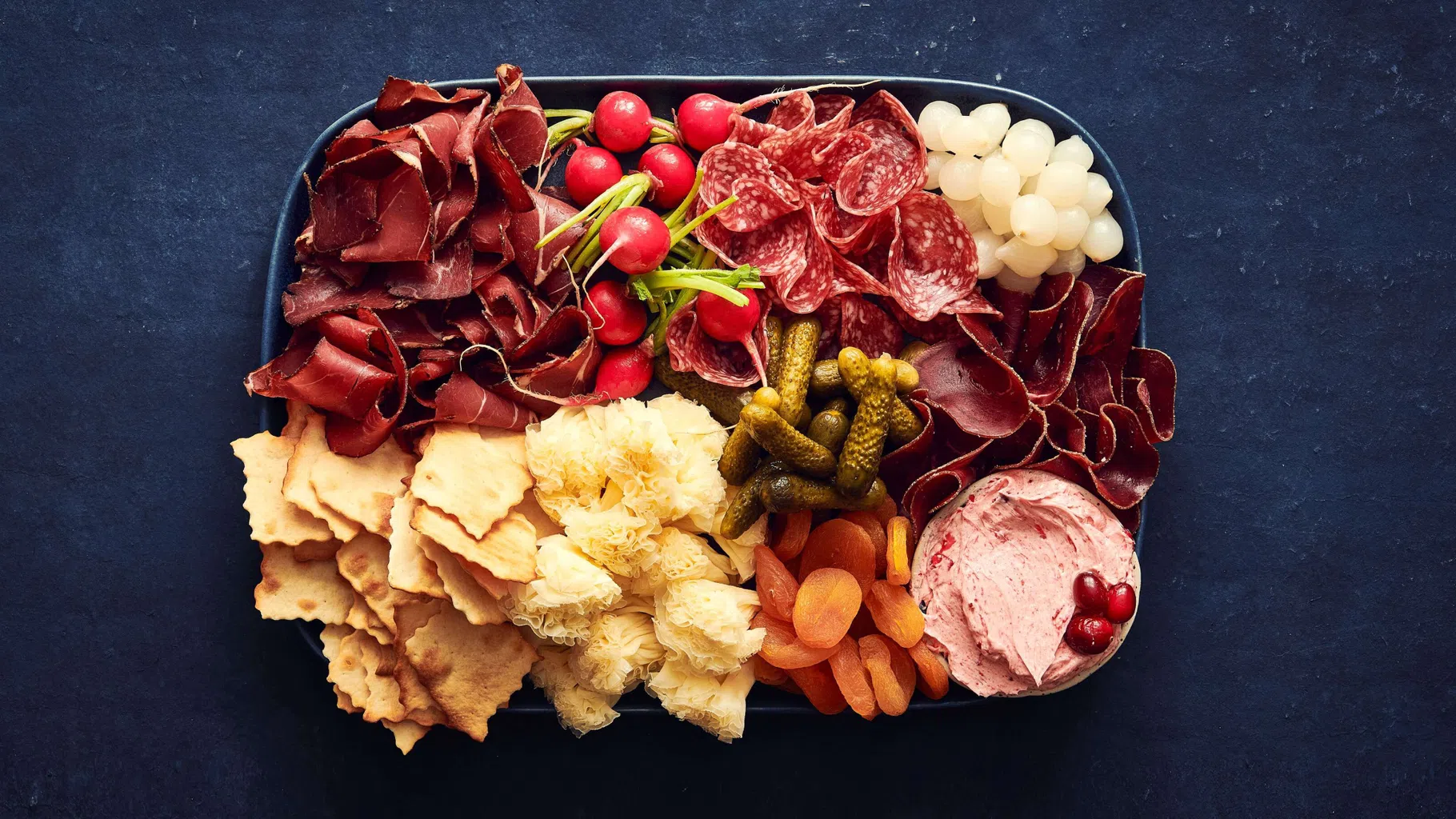 Apéro-Platte mit Wild