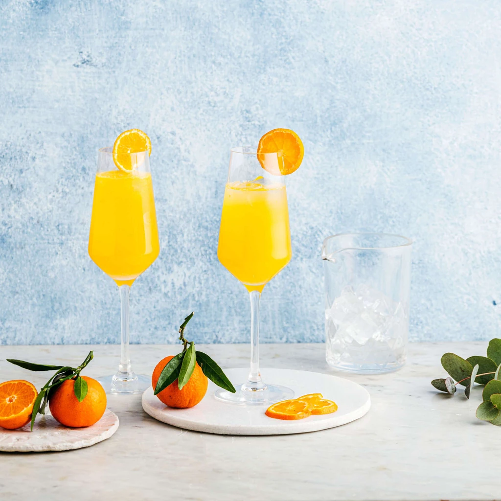 Virgin mimosa à la clémentine