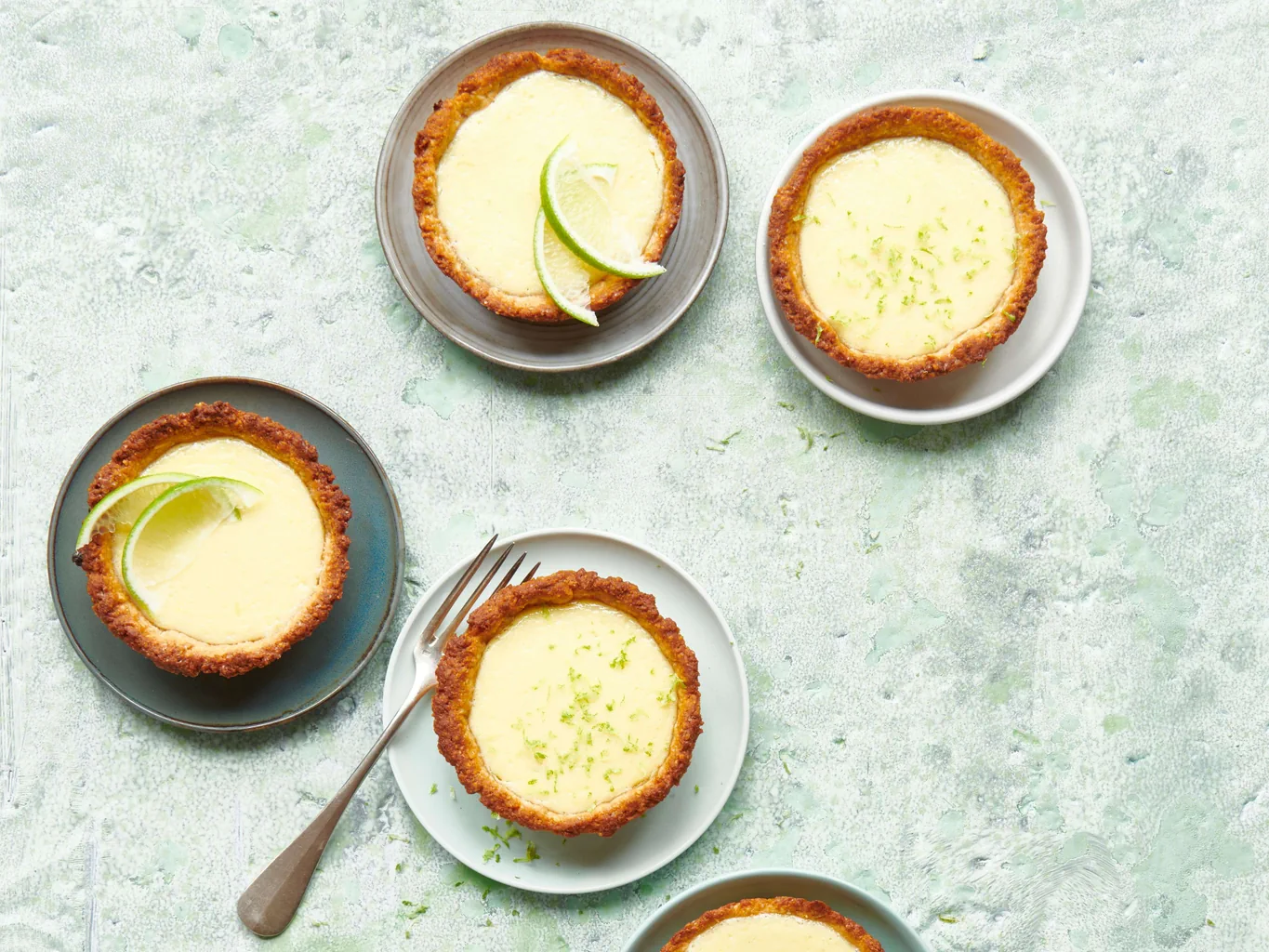 Tartellette alla limetta
