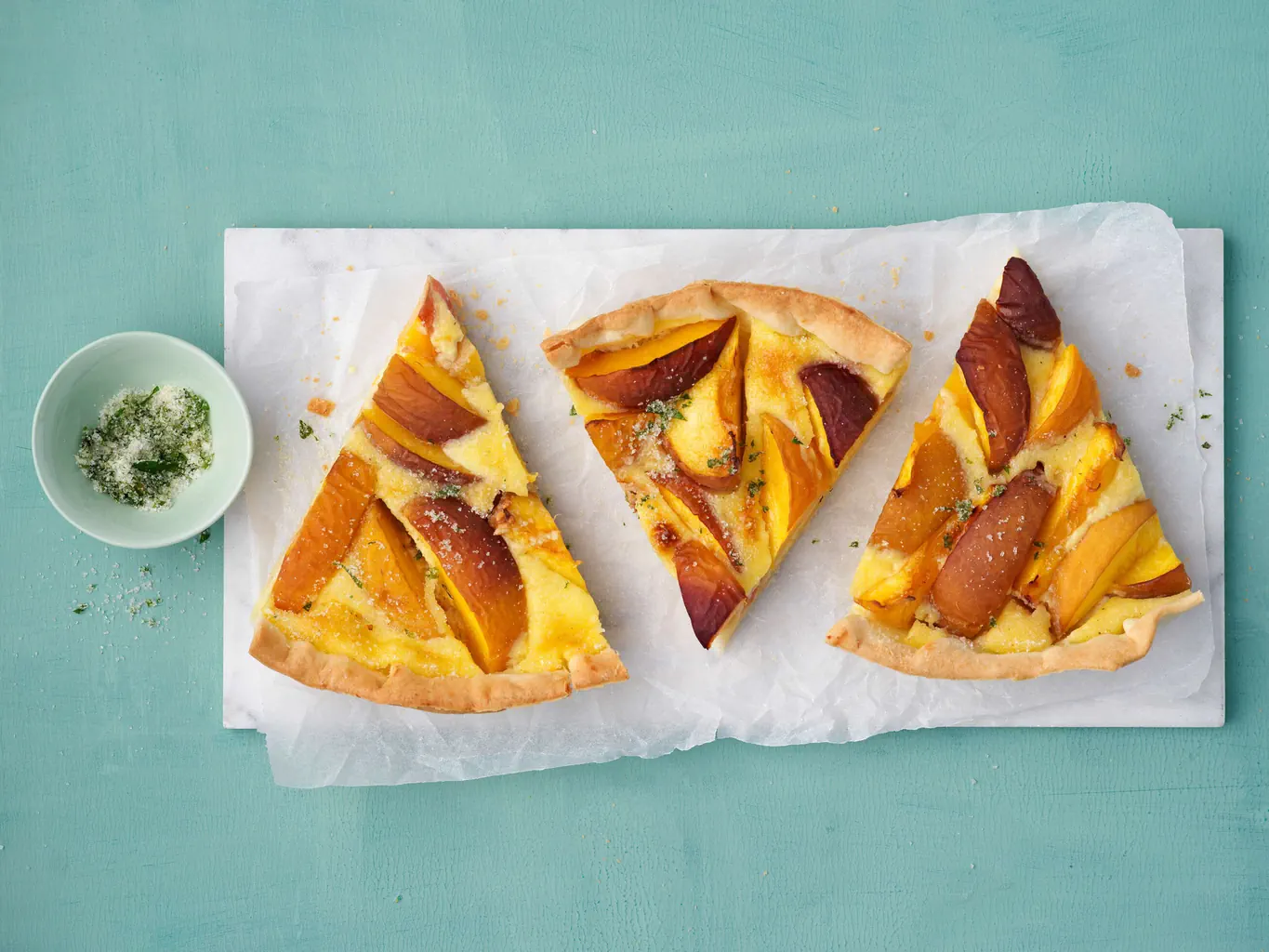 Crostata alle pesche