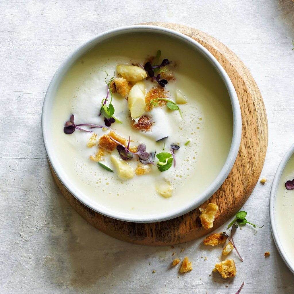 Spargelcremesuppe