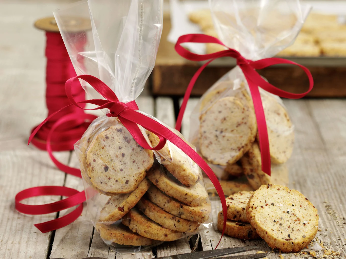 Speck-Käse-Sablés