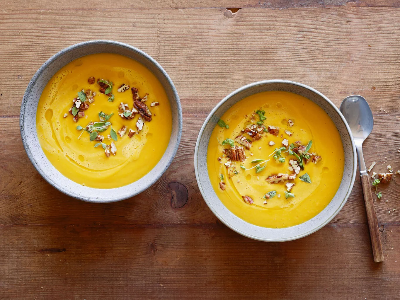 Velouté de courge au gingembre