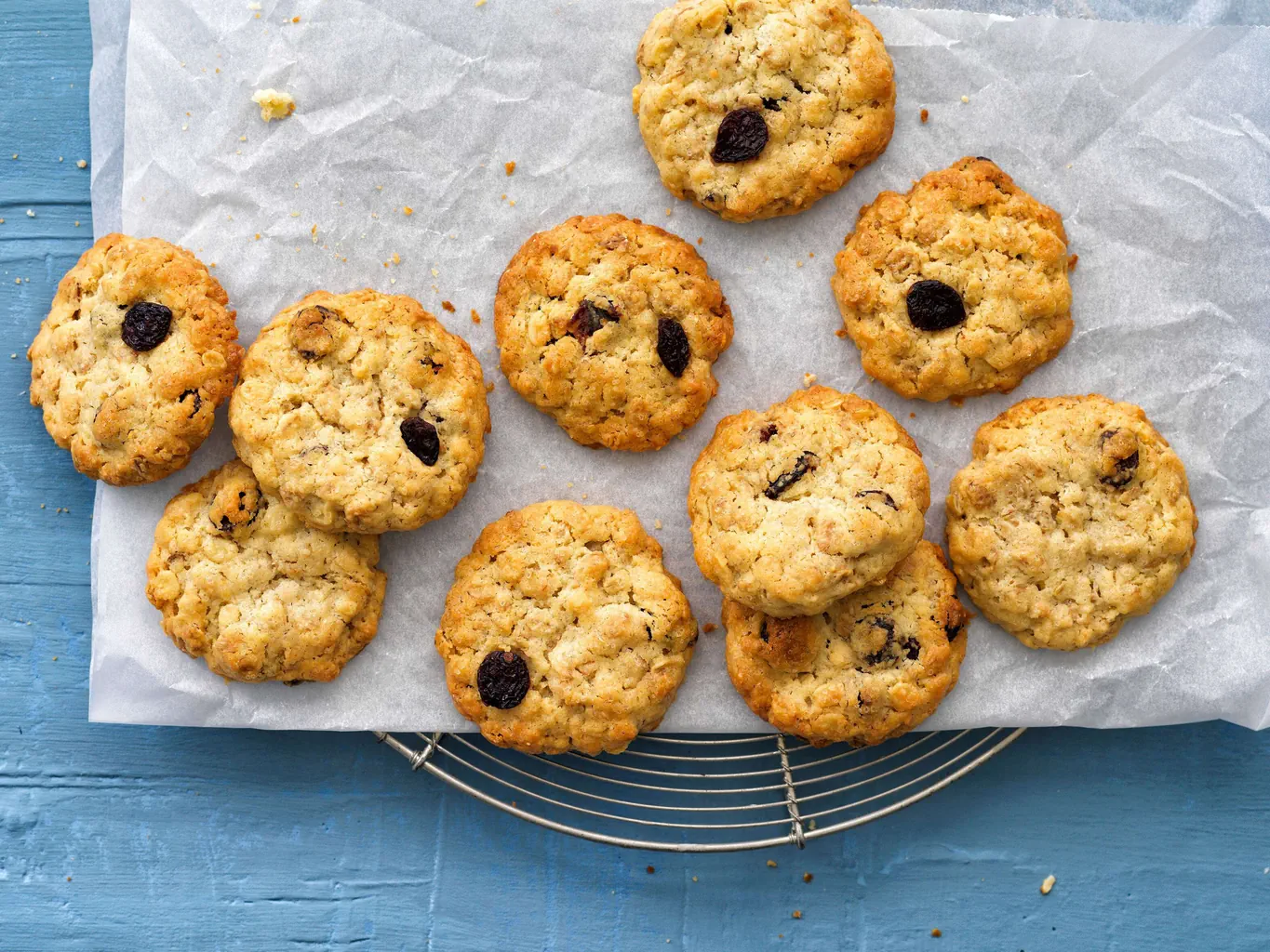 Hafer-Cranberries-Cookies