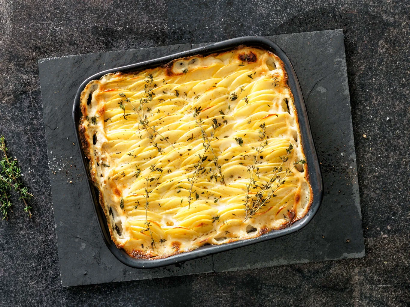 Gratin di patate vegano
