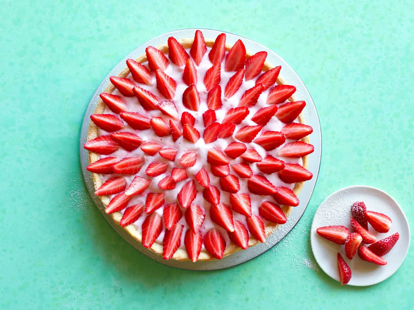 Tarte aux fraises
