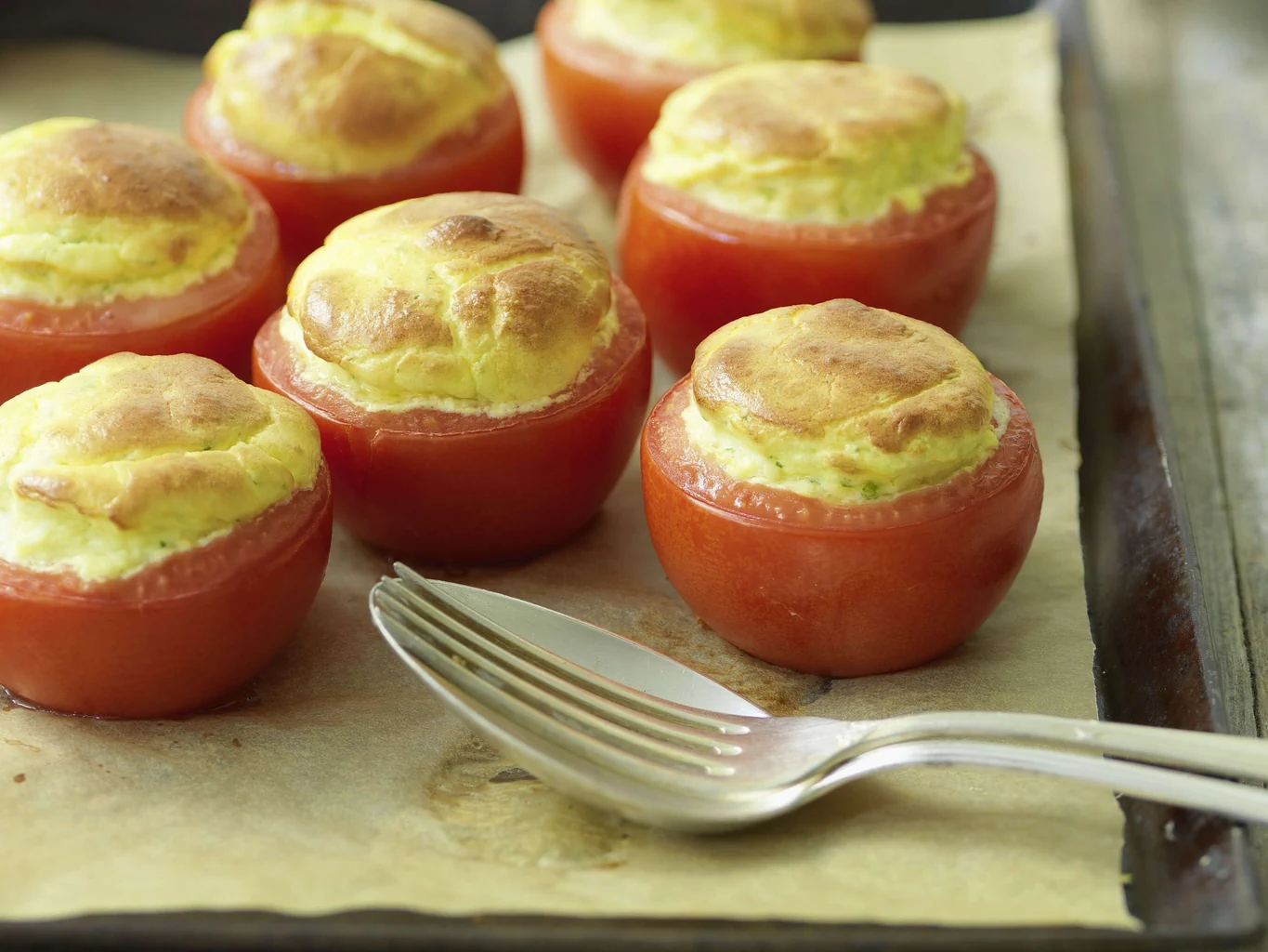 Tomates farcies au fromage de chèvre