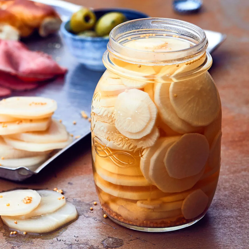 Bier-Rettich-Pickles