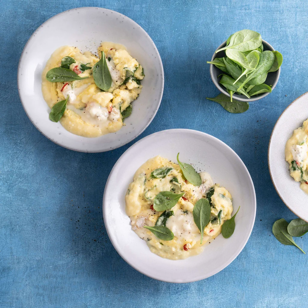 Polenta au gorgonzola