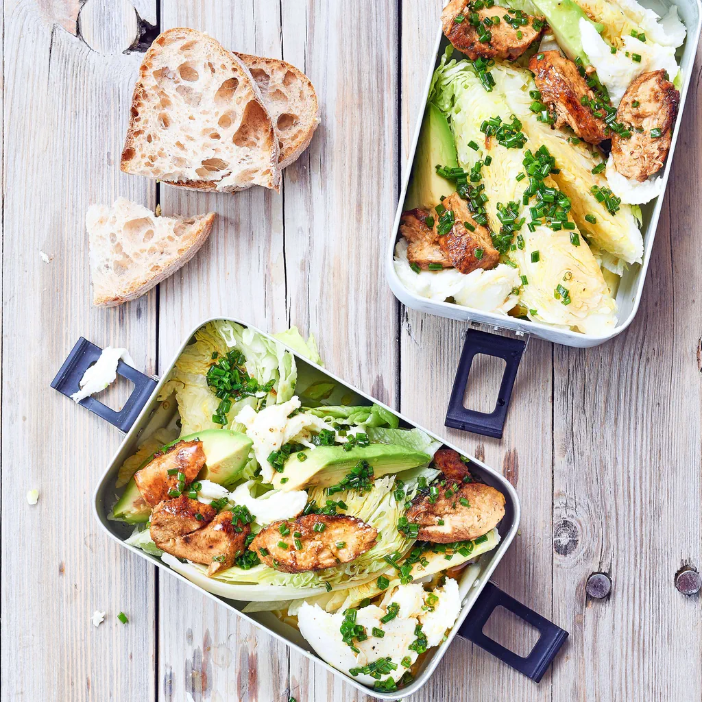 Poulet-Avocadosalat
