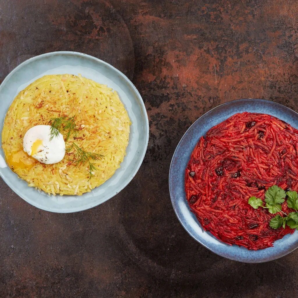 Rösti en trois versions