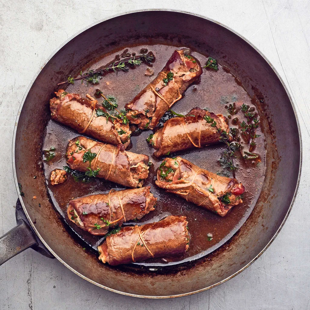 Rindfleisch-Rollitos