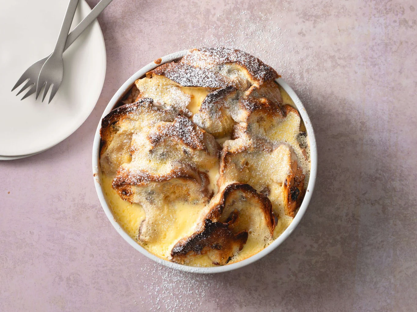 Pudding au panettone