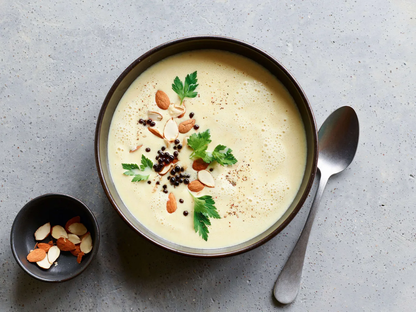 Crema di sedano rapa con senape