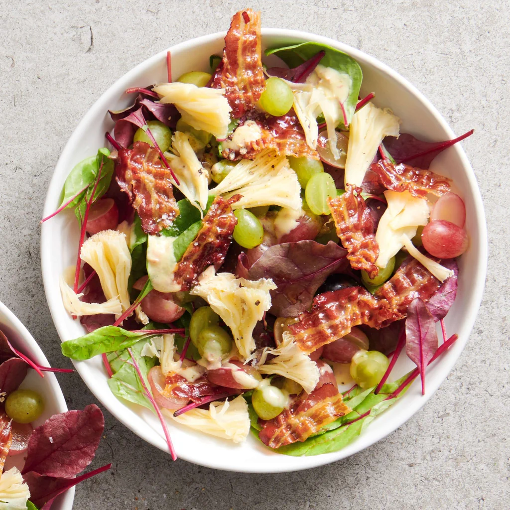 Salade avec raisin