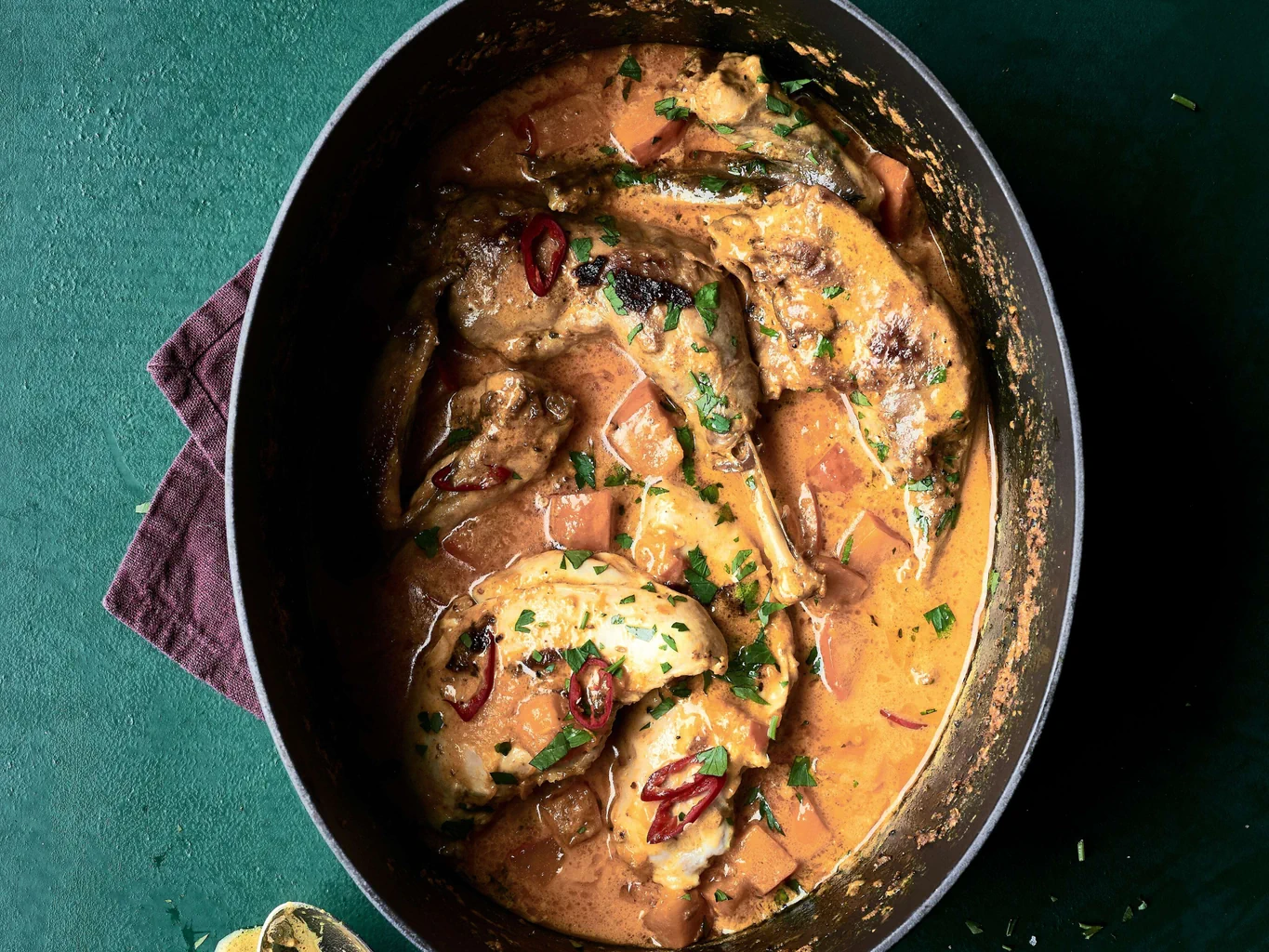 Potée de pintade à l'africaine