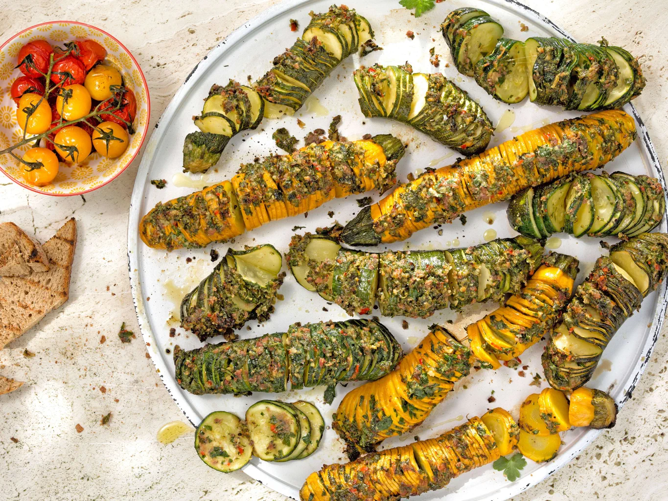 Courgettes farcies