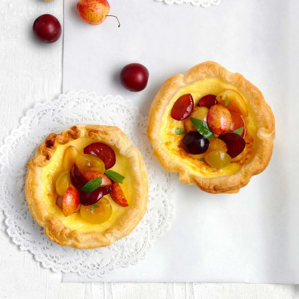Tartellette alle mirabelle